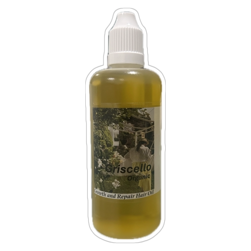 Organic Hair Oil Bottle